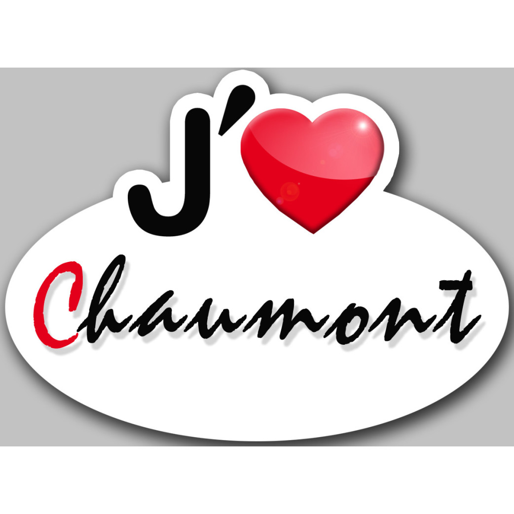 Chaumont (5x3.7cm) - Sticker/autocollant