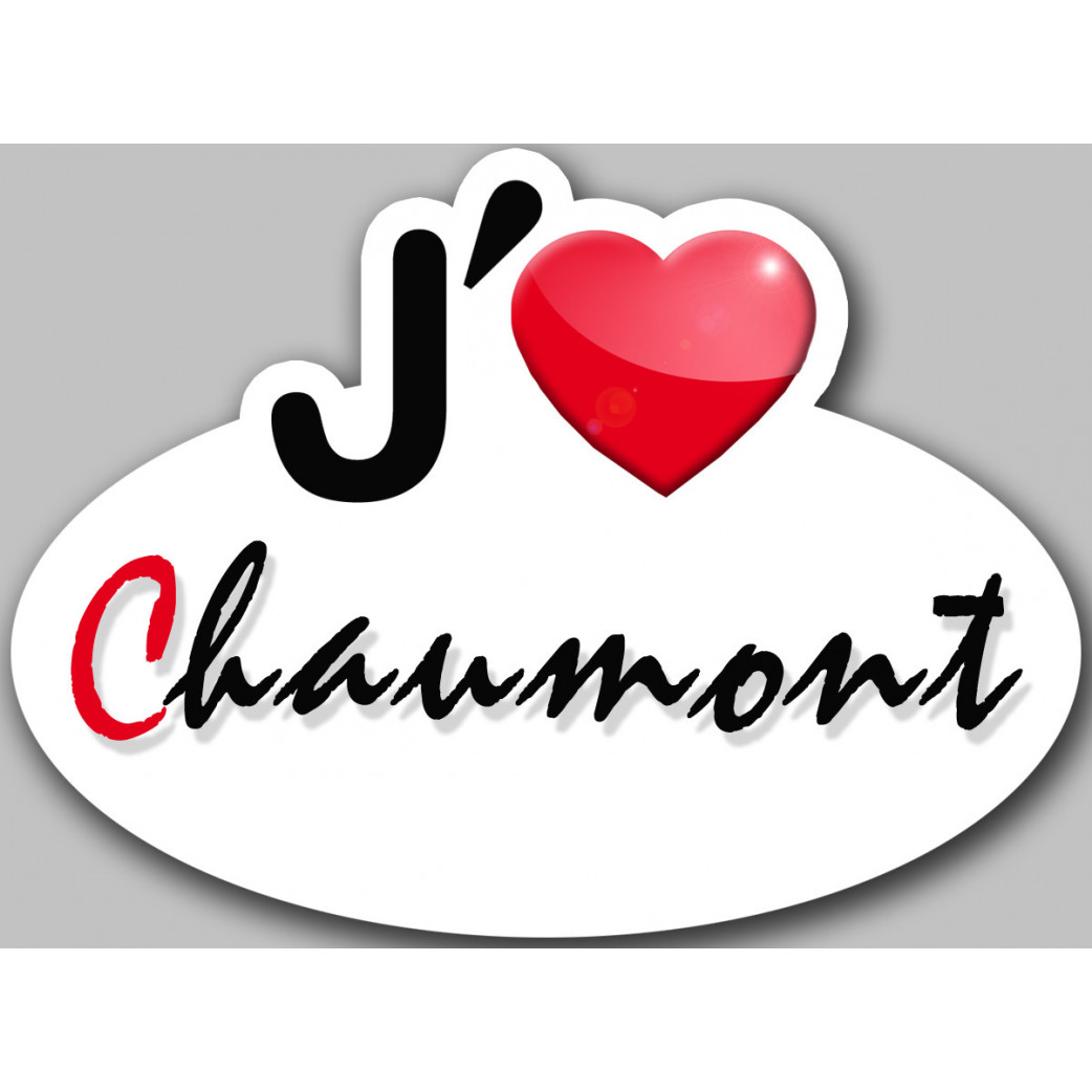 Chaumont (15x11cm) - Sticker/autocollant