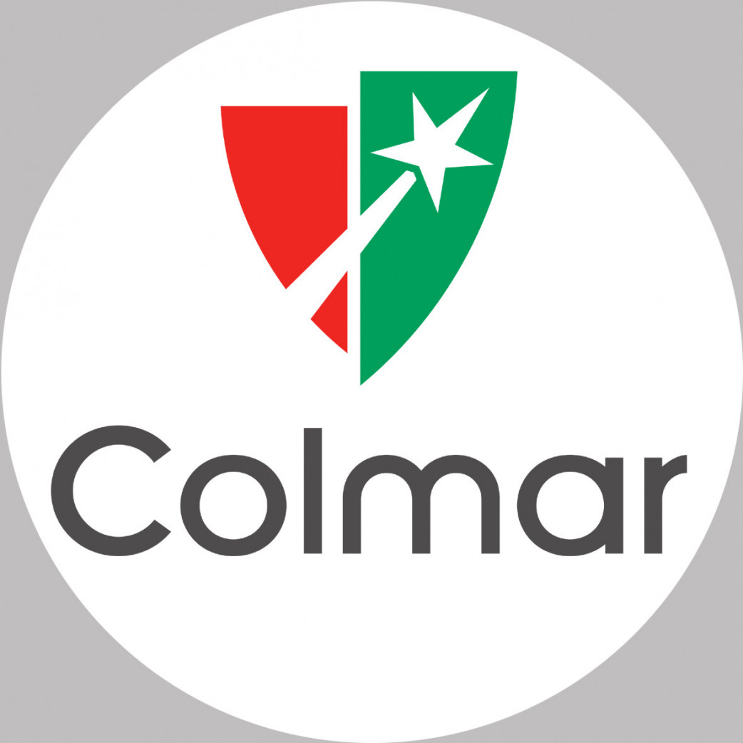 Colmar - 15x15cm - Sticker/autocollant