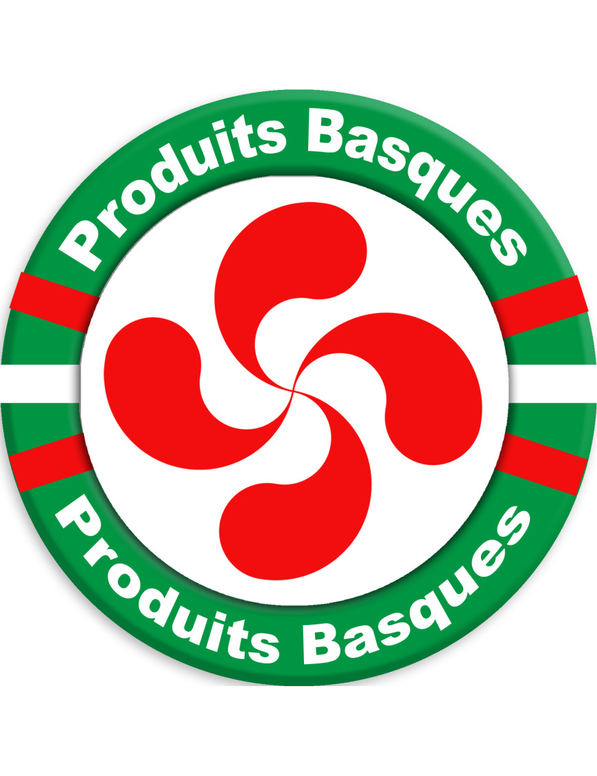 Produits Basques - 20cm - Sticker/autocollant