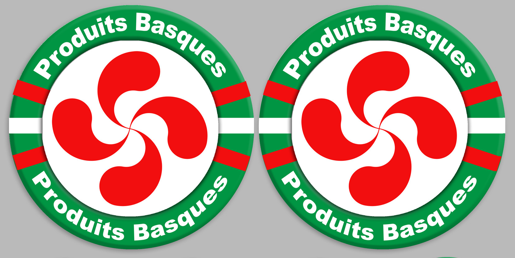Produits Basques - 12fois 10cm - Sticker/autocollant