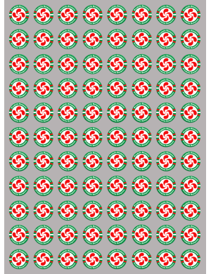 Produits Basques - 88fois 2cm - Sticker/autocollant