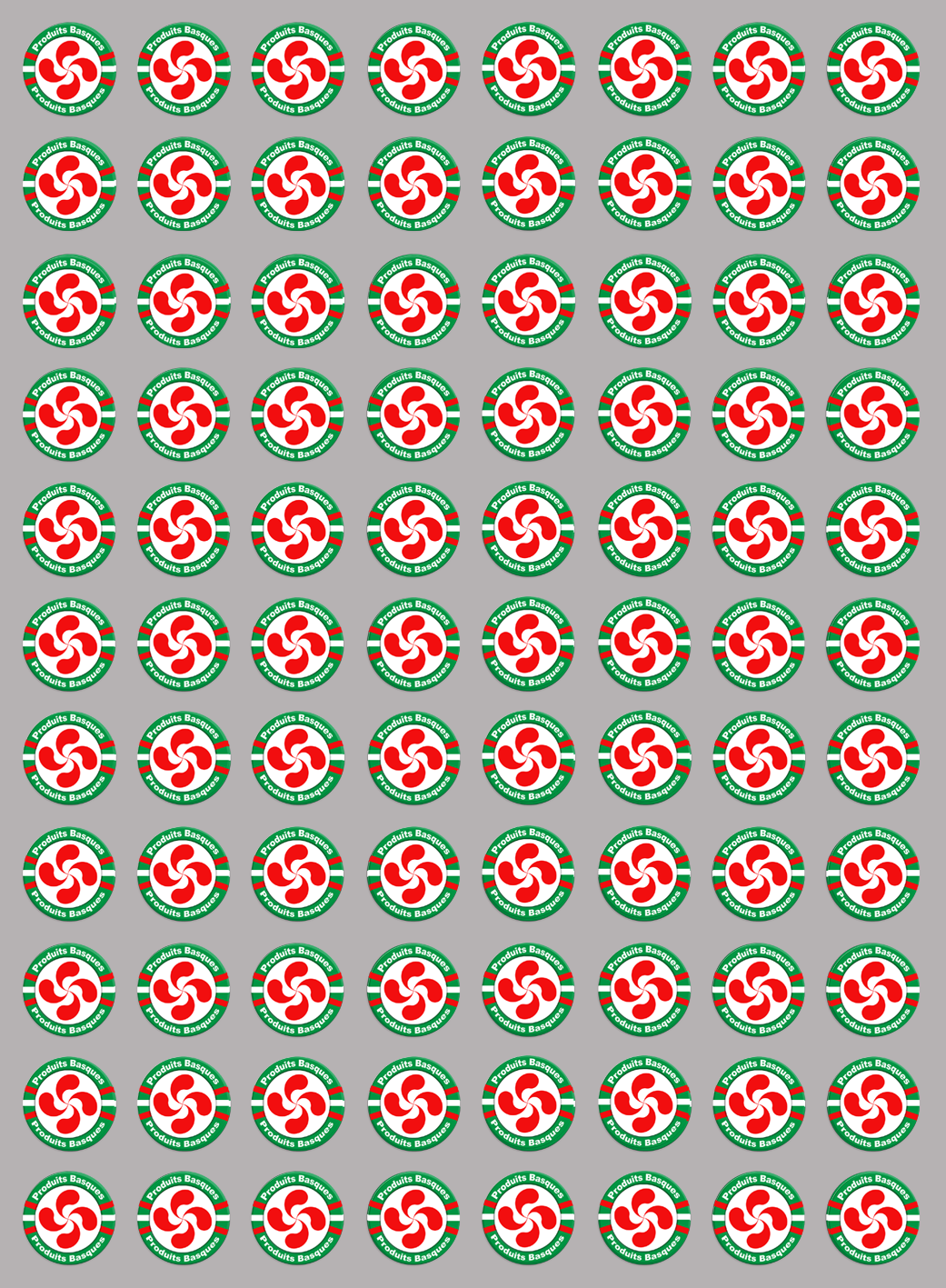 Produits Basques - 88fois 2cm - Sticker/autocollant