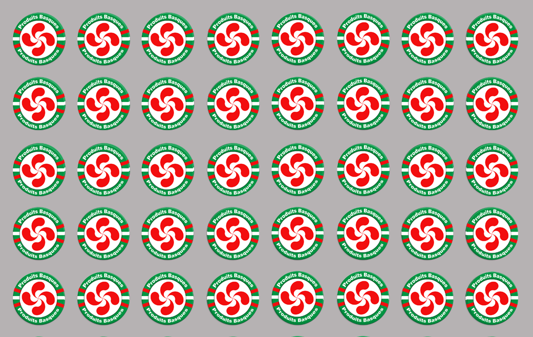 Produits Basques - 44fois 2cm - Sticker/autocollant