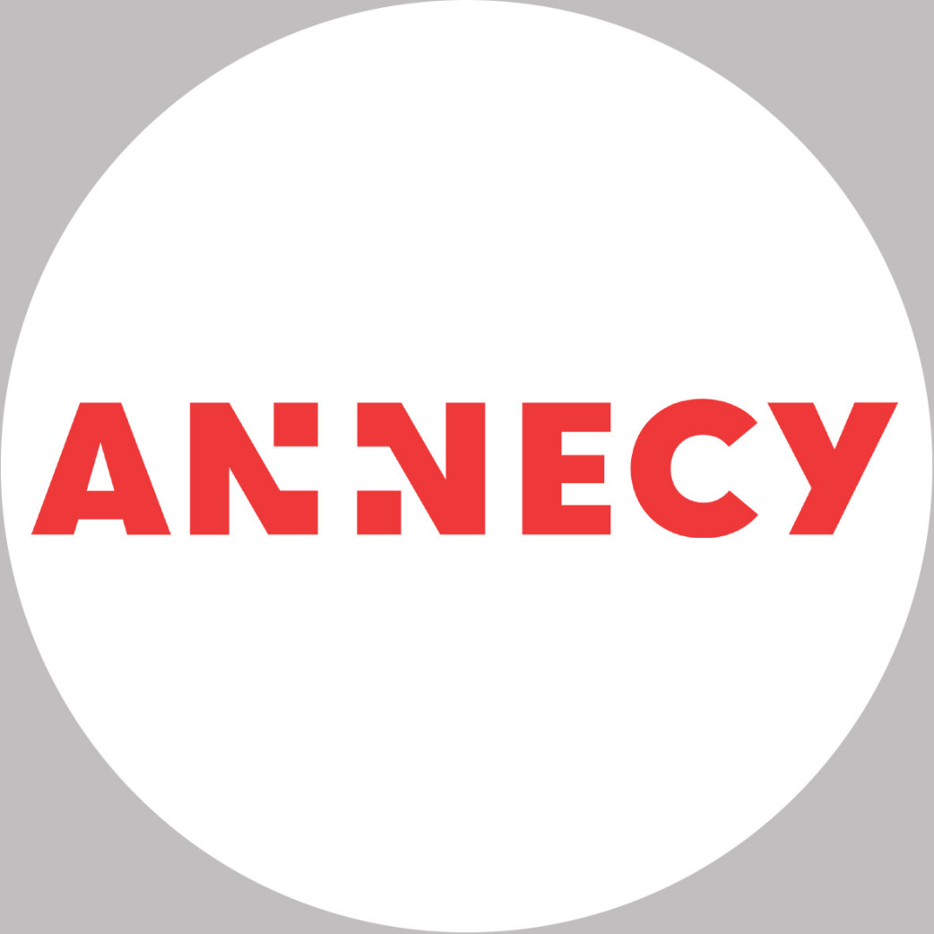 Annecy - 20x20cm - Sticker/autocollant