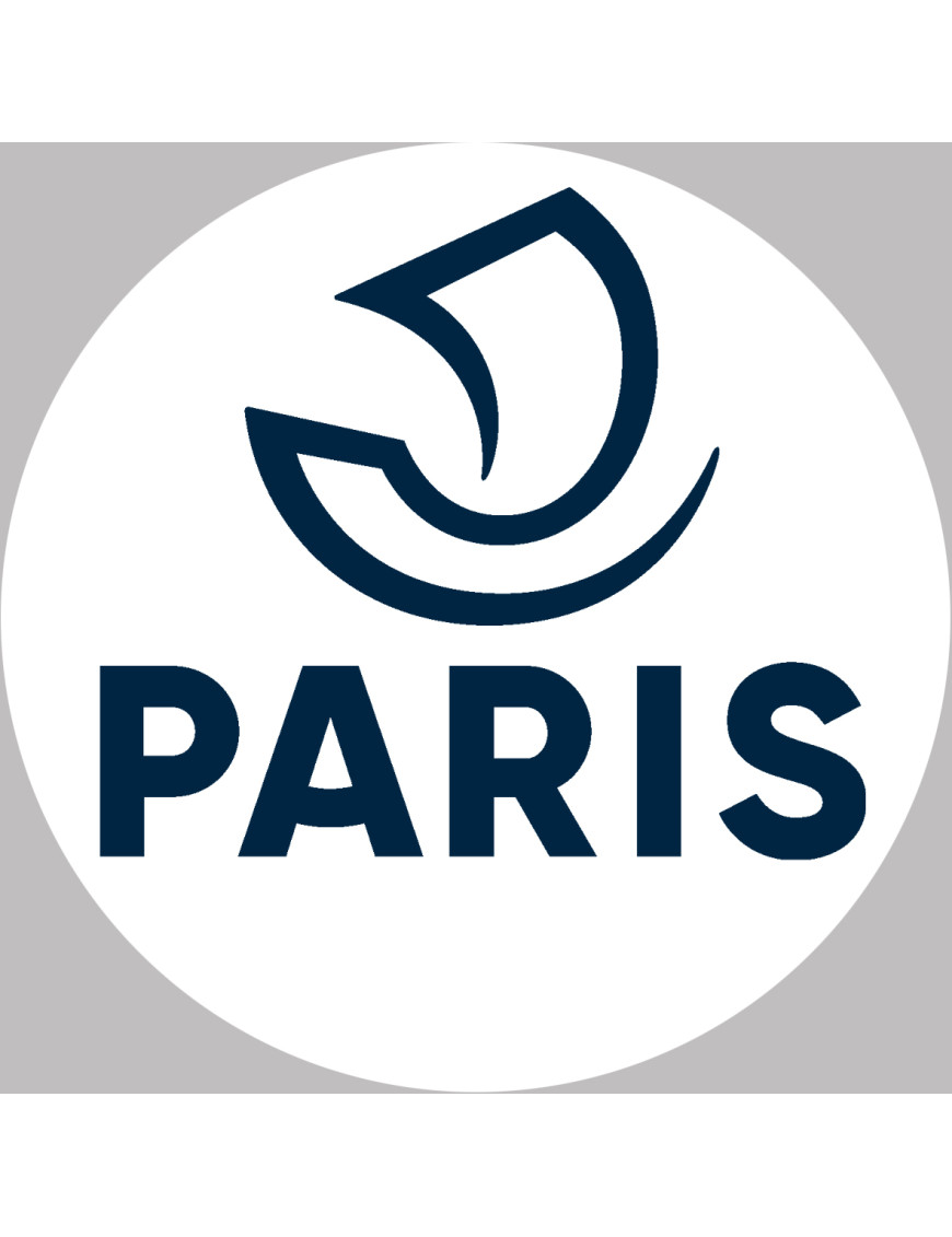 Paris - 15x15cm - Sticker/autocollant