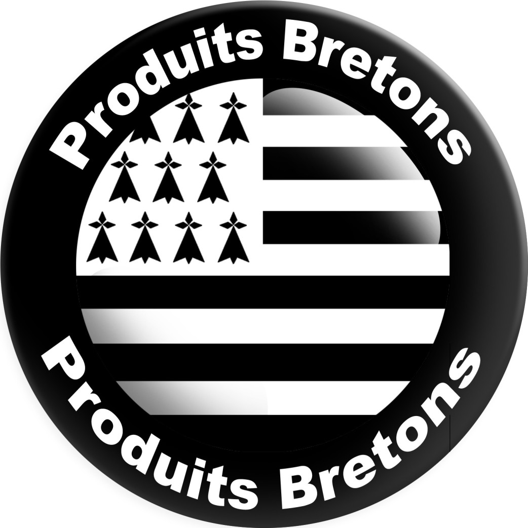 Produits bretons drapeau - 15cm - Sticker/autocollant