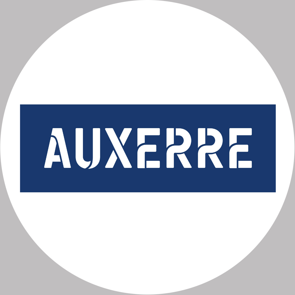 Auxerre - 10x10cm - Sticker/autocollant