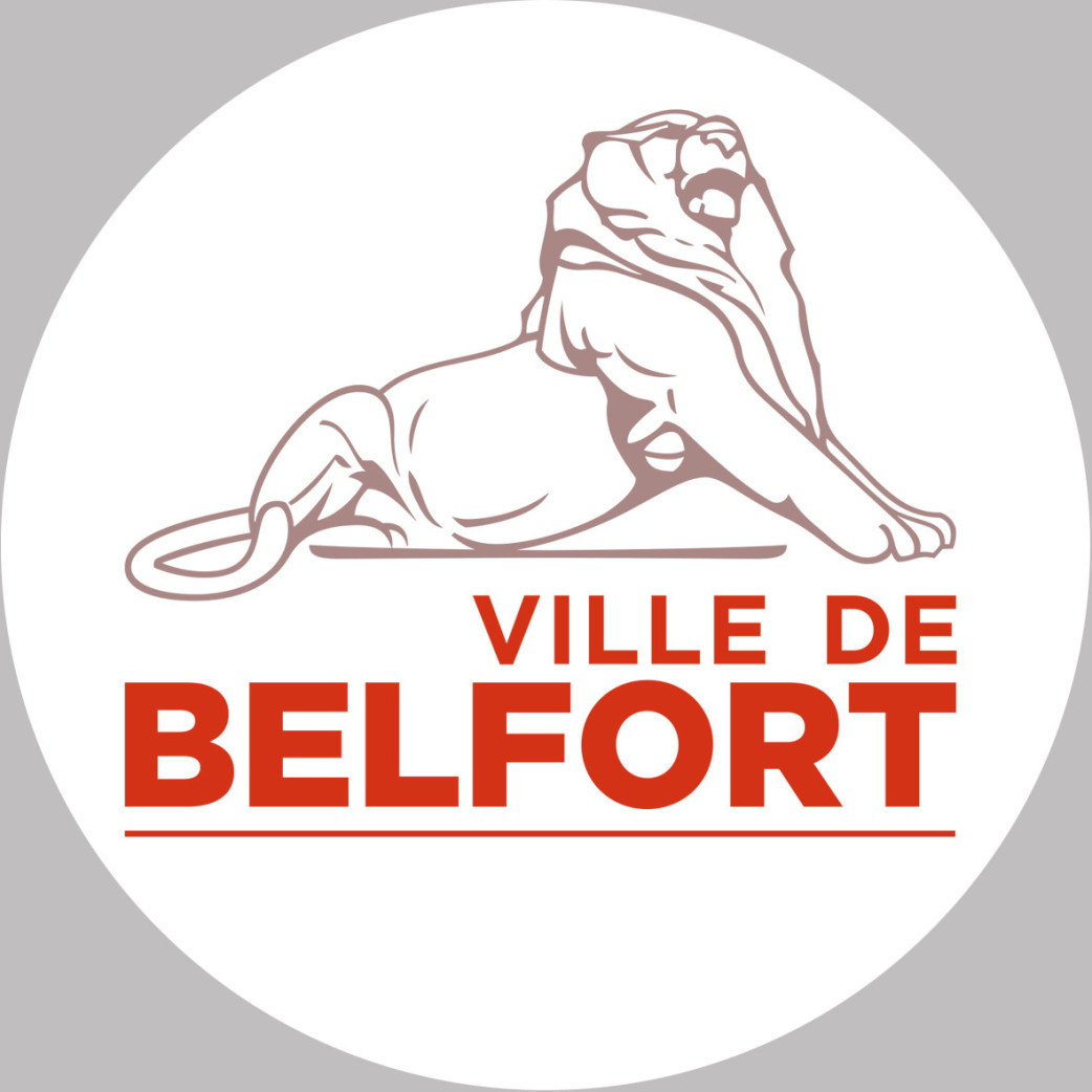 Belfort - 5x5cm - Sticker/autocollant