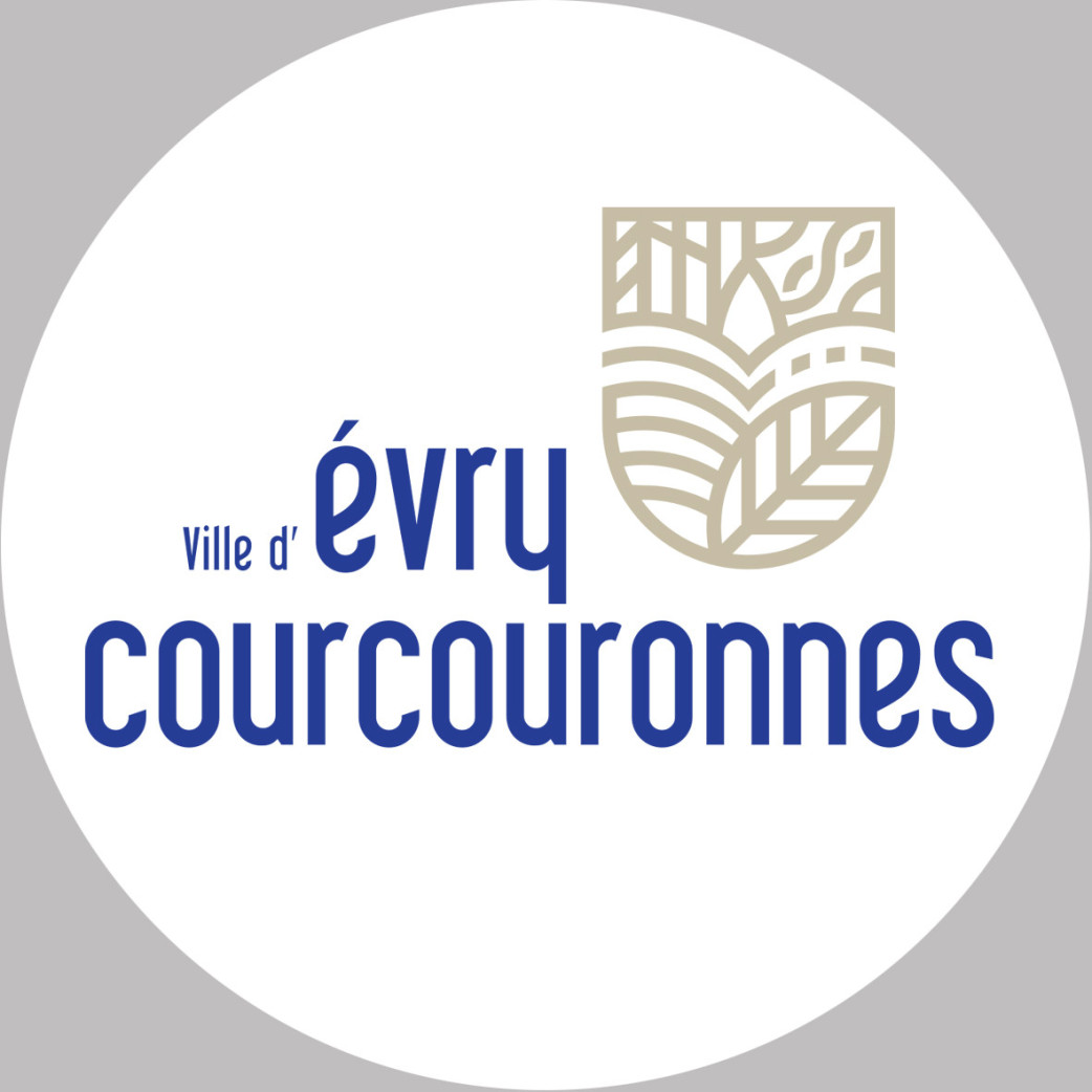 Évry-Courcouronnes - 10x10cm - Sticker/autocollant