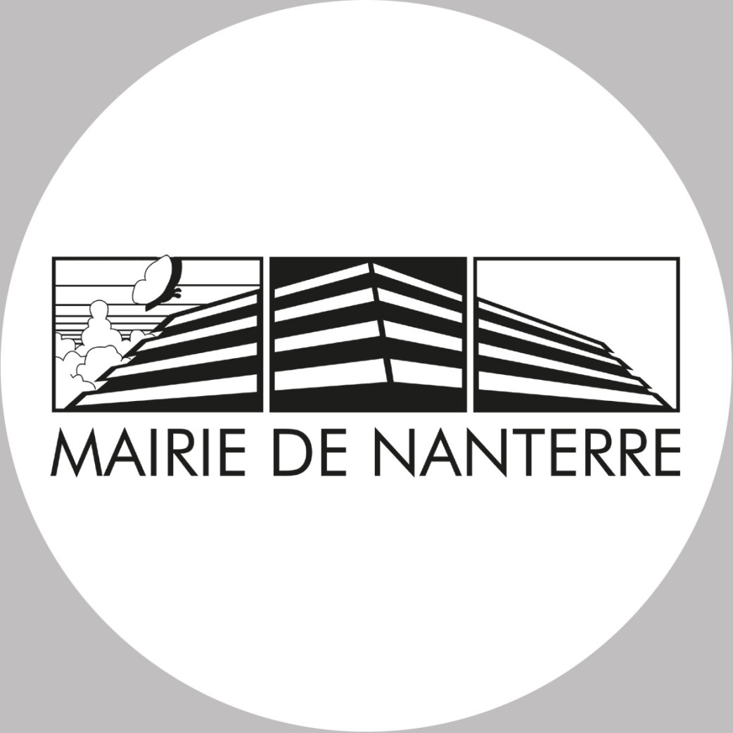 Nanterre - 20x20cm - Sticker/autocollant
