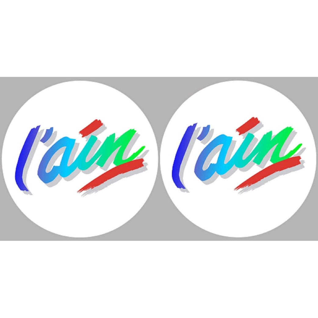 l'Ain 01 (2 fois 5cm) - Sticker/autocollant