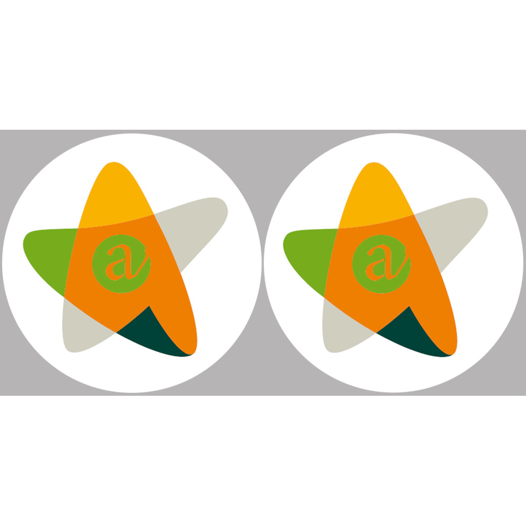 L'Aveyron 12  - 2fois 5cm - Sticker/autocollant