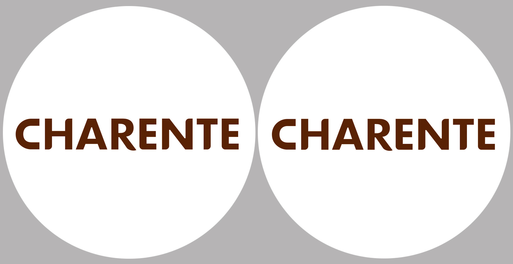 La Charente 16  - 2fois 5cm - Sticker/autocollant