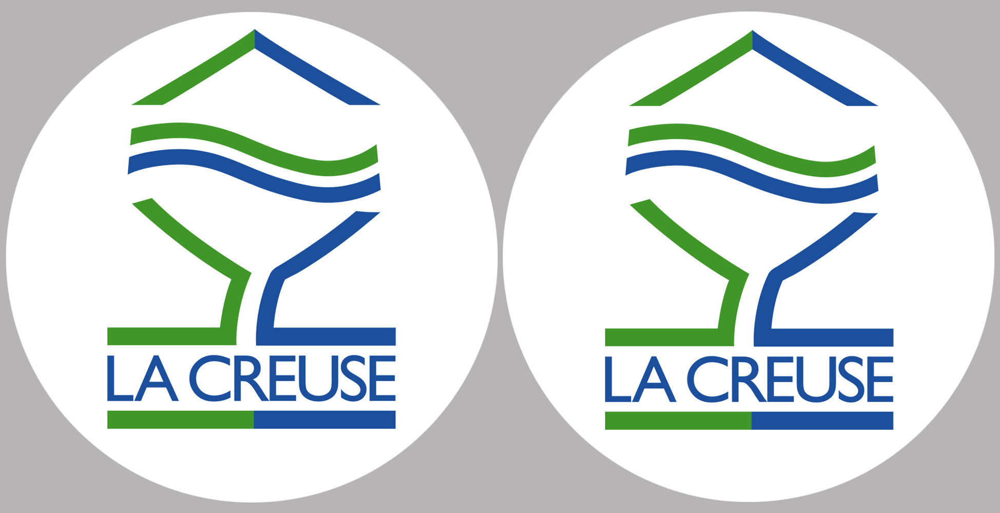 la Creuse  (2fois 5cm) - Sticker/autocollant