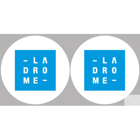 la Drôme (2fois 5cm) - Sticker/autocollant