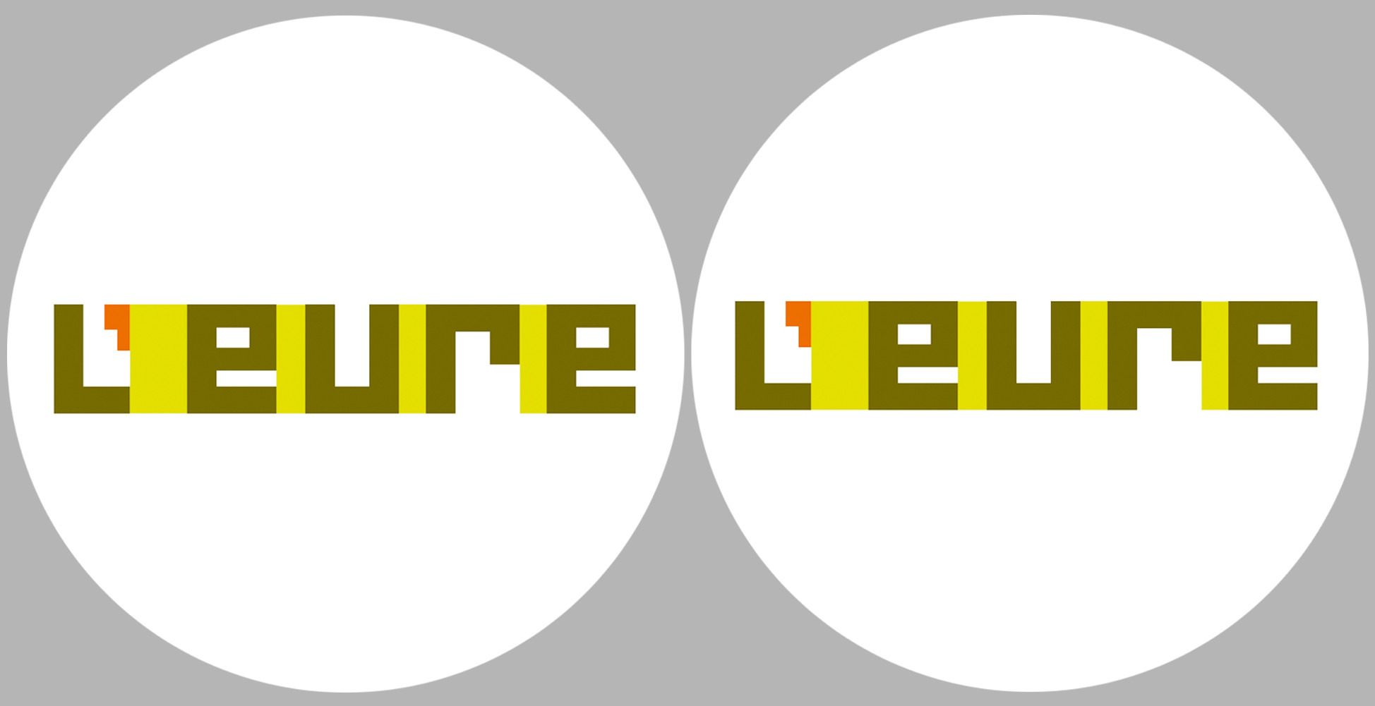 l'Eure (2fois 5cm) - Sticker/autocollant