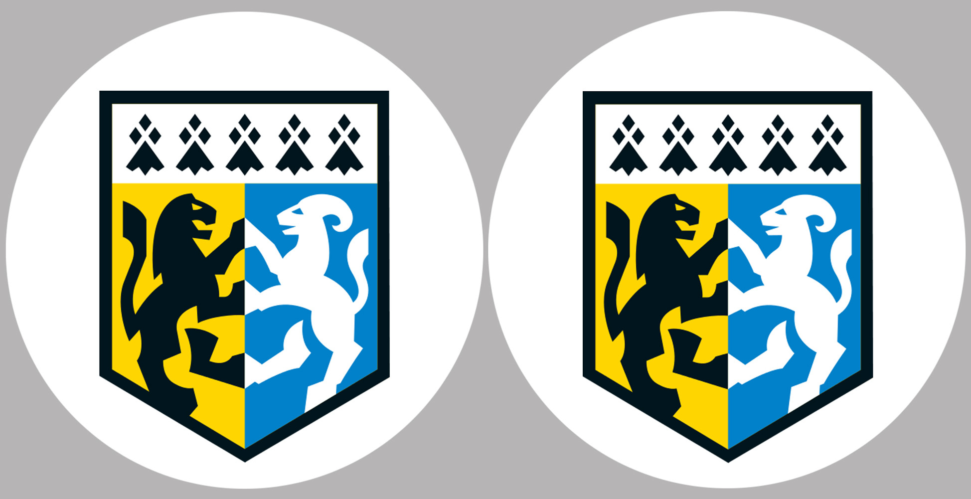 Finistère (2fois 5cm) - Sticker/autocollant