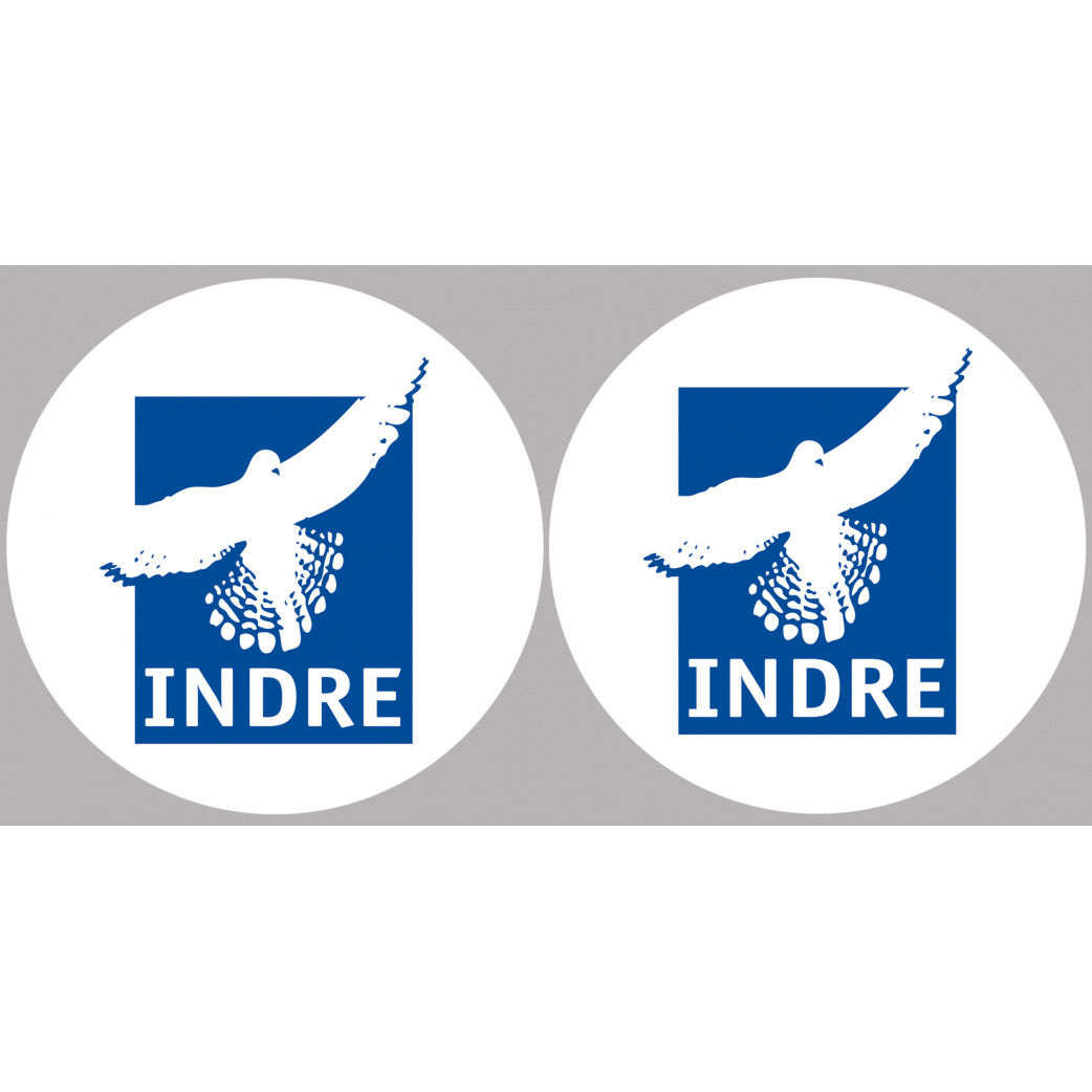 Indre (2fois 5cm) - Sticker/autocollant