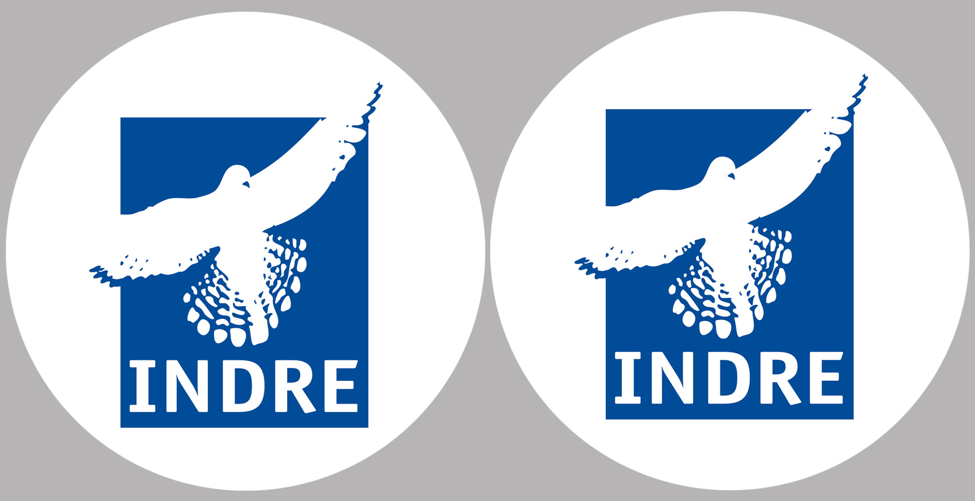 Indre (2fois 5cm) - Sticker/autocollant