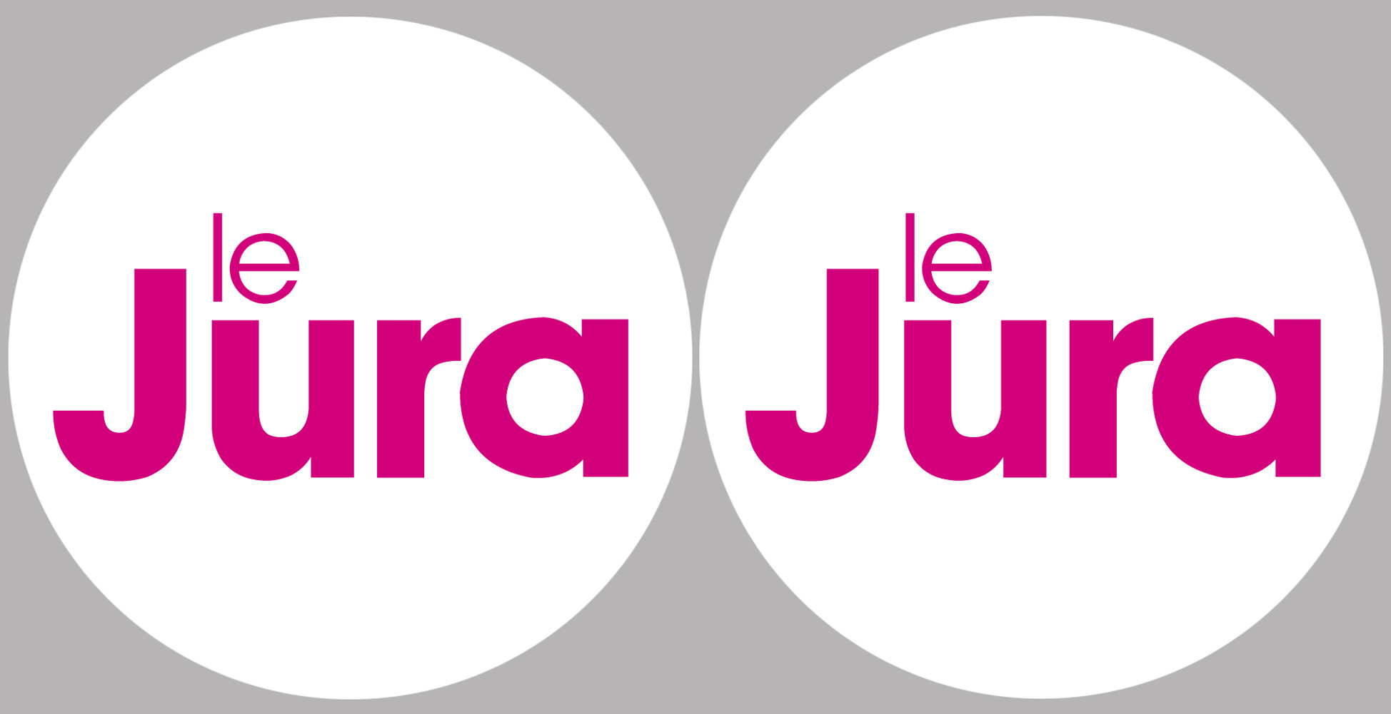 le Jura (2fois 5cm) - Sticker/autocollant