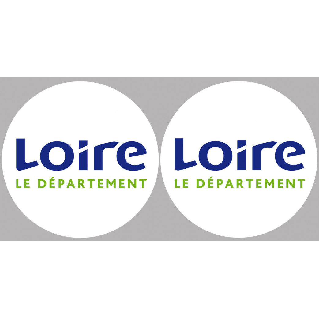 la Loire (2fois 5cm) - Sticker/autocollant