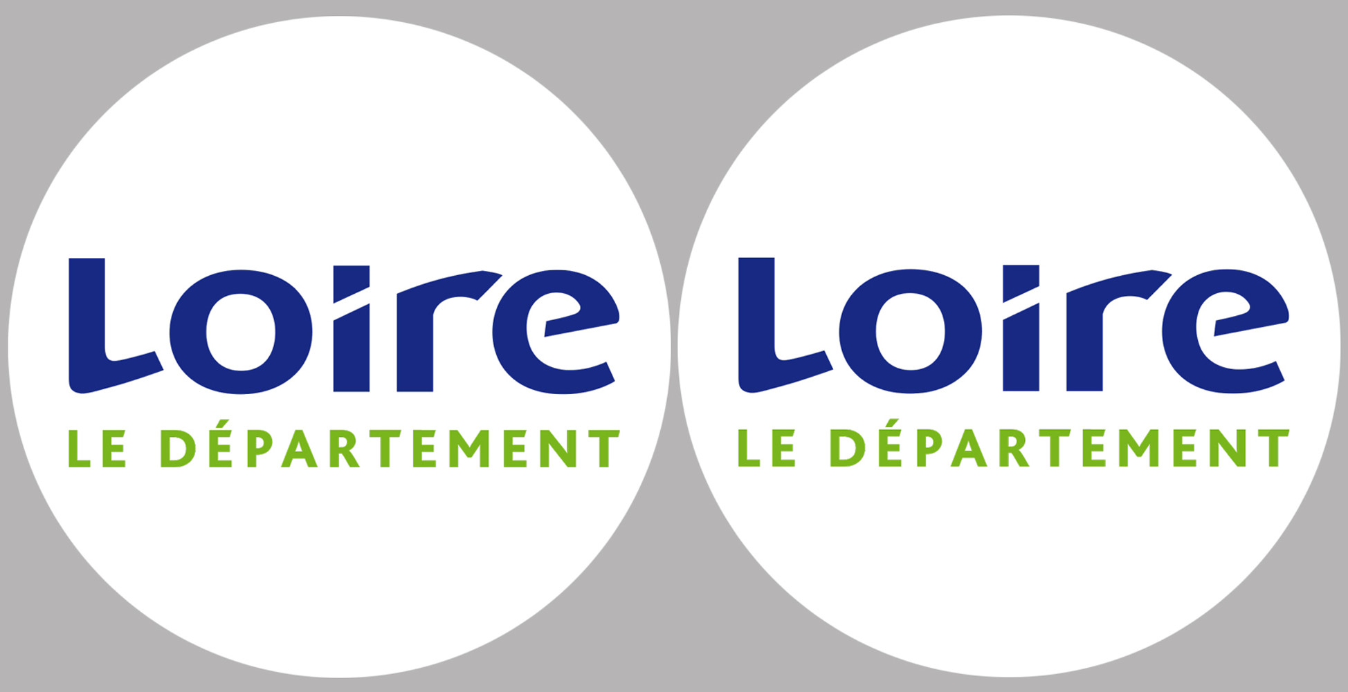 la Loire (2fois 5cm) - Sticker/autocollant