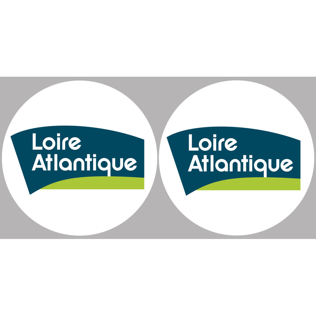 la Loire Atlantique (2fois 5cm) - Sticker/autocollant