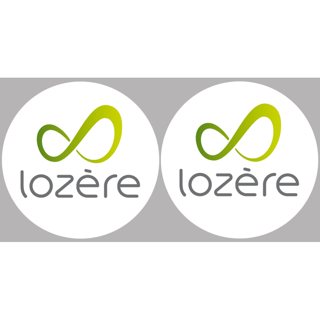 la Lozère (2fois 5cm) - Sticker/autocollant