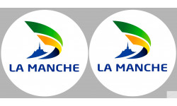 la Manche (2fois 5cm) - Sticker/autocollant