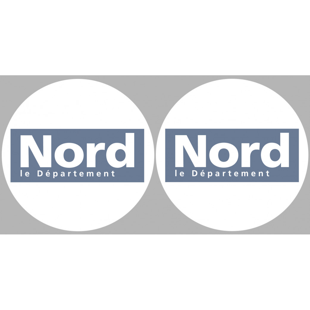 le Nord (2fois 5cm) - Sticker/autocollant