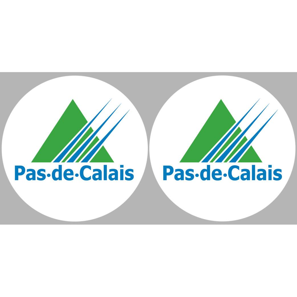 le Pas-de-Calais (2fois 5cm) - Sticker/autocollant