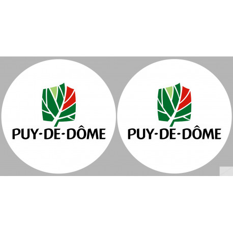 le Puy-de-Dôme (2fois 5cm) - Sticker/autocollant