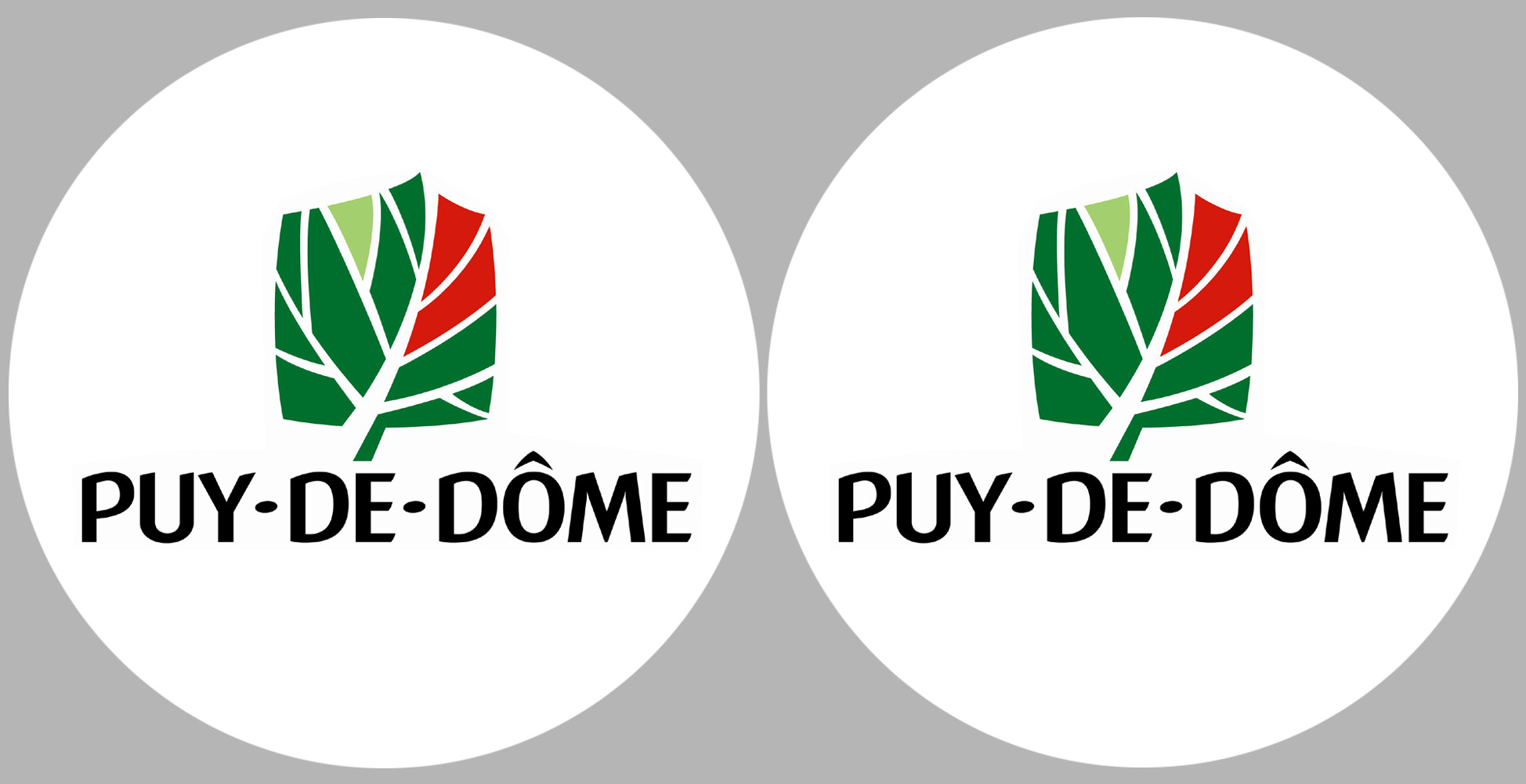 le Puy-de-Dôme (2fois 5cm) - Sticker/autocollant