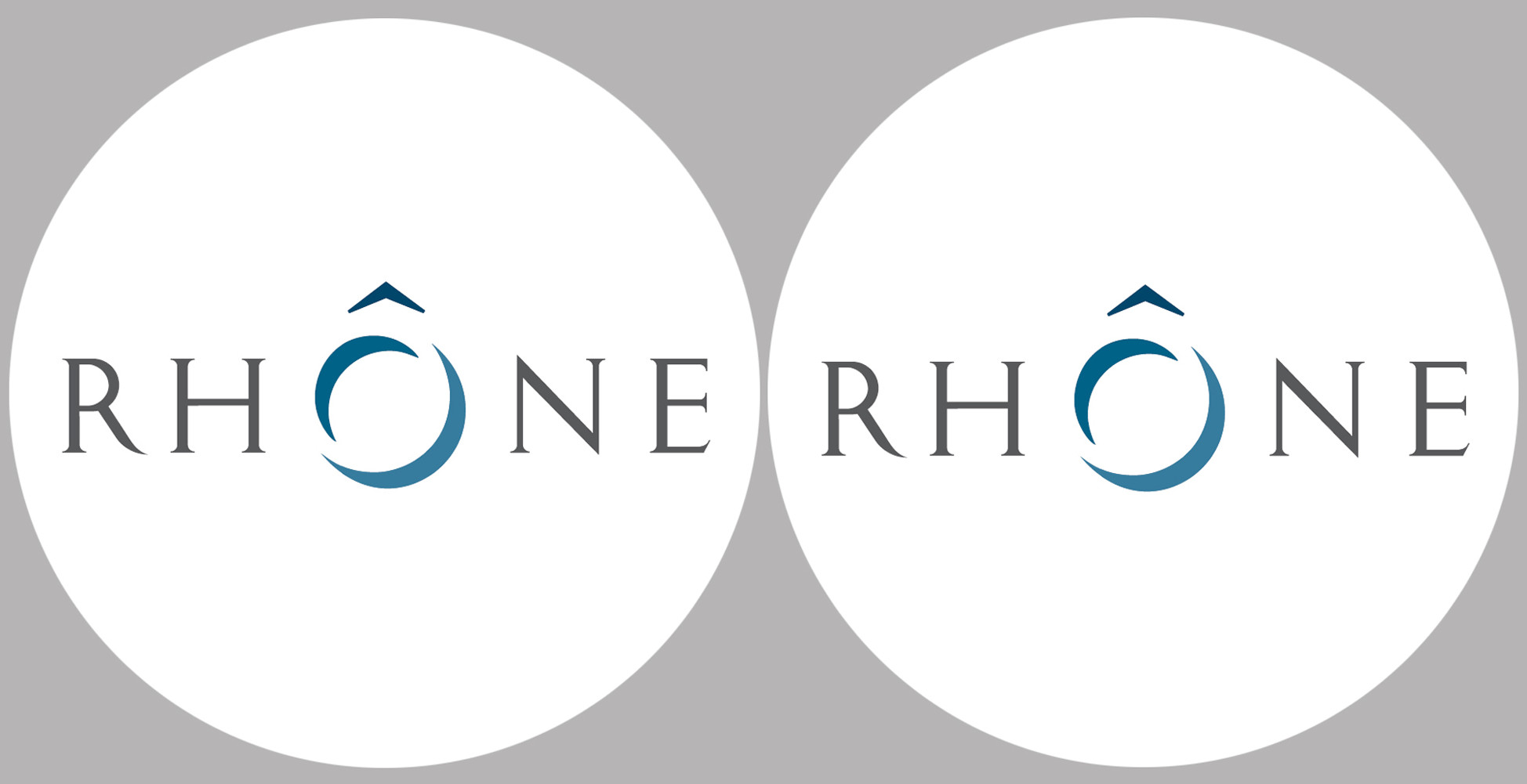le Rhône (2fois 5cm) - Sticker/autocollant
