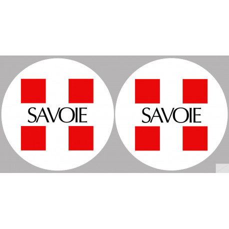 la Savoie (2fois 5cm) - Sticker/autocollant