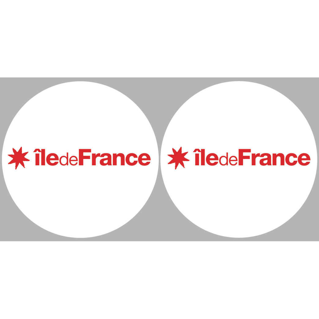 l'île de France (2fois 5cm) - Sticker/autocollant
