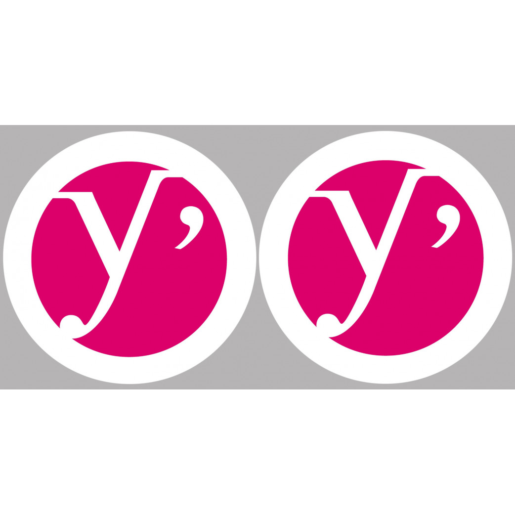 les Yvelines (2fois 5cm) - Sticker/autocollant