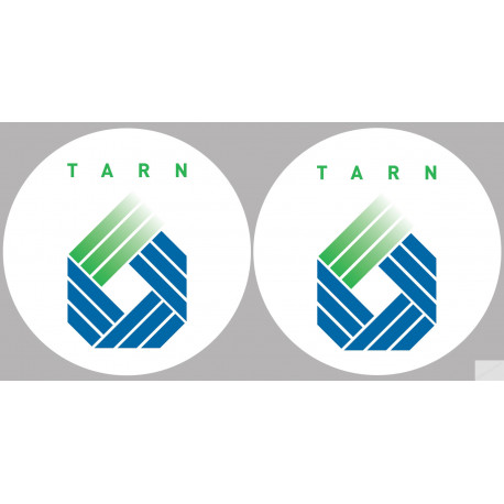 le Tarn (2fois 5cm) - Sticker/autocollant