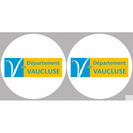 le Vaucluse (2fois 5cm) - Sticker/autocollant