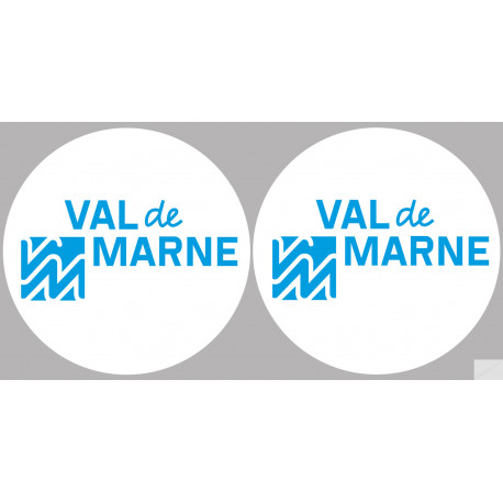 le Val de Marne (2fois 5cm) - Sticker/autocollant