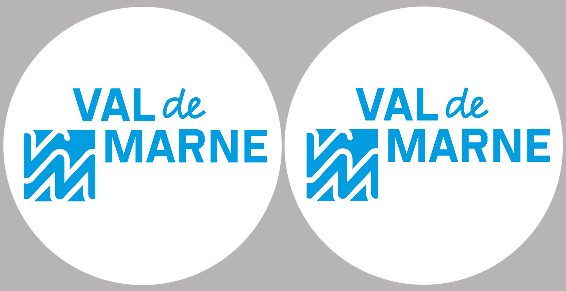 le Val de Marne (2fois 5cm) - Sticker/autocollant