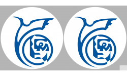 la Martinique (2fois 5cm) - Sticker/autocollant