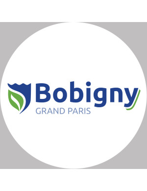 Bobigny - 10x10cm - Sticker/autocollant