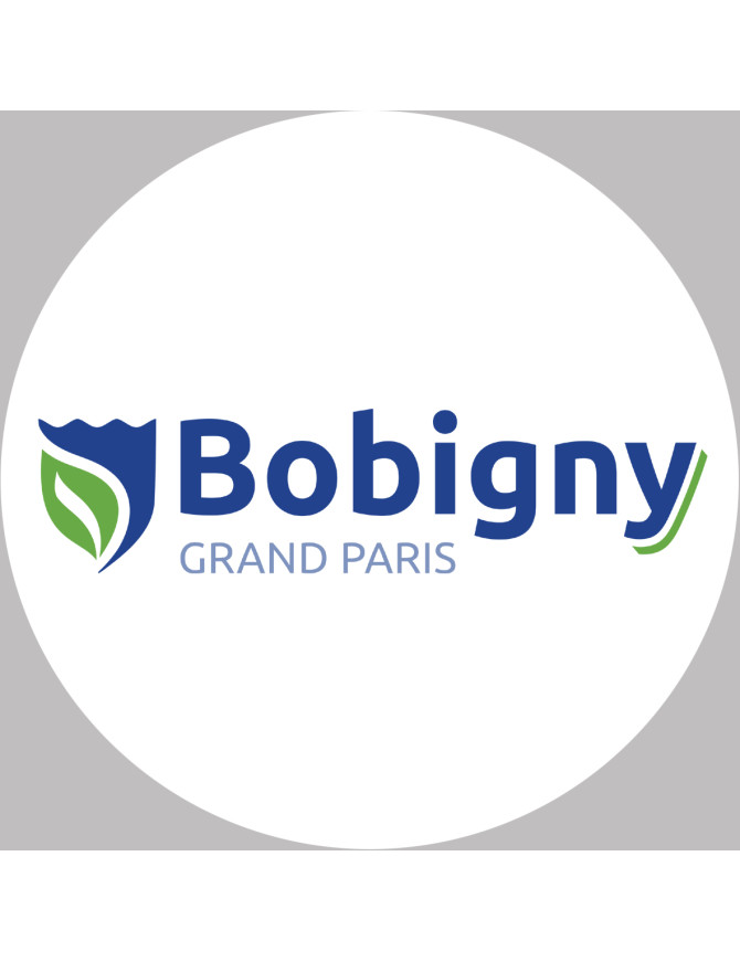 Bobigny - 5x5cm - Sticker/autocollant Bobigny - 5x5cm - Sticker/autocollant