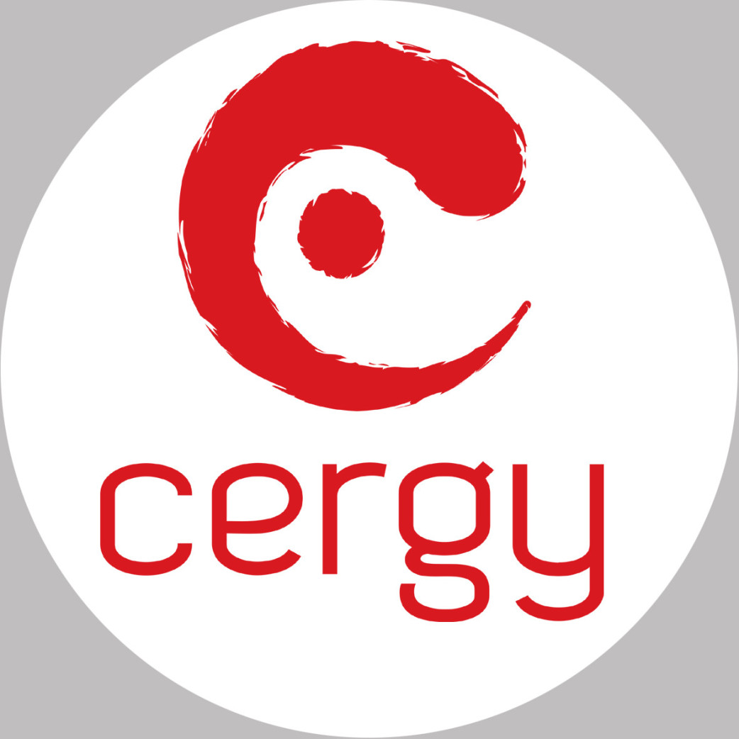 Cergy - 20x20cm - Sticker/autocollant