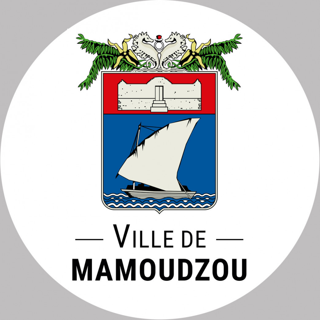 Mamoudzou - 10x10cm - Sticker/autocollant