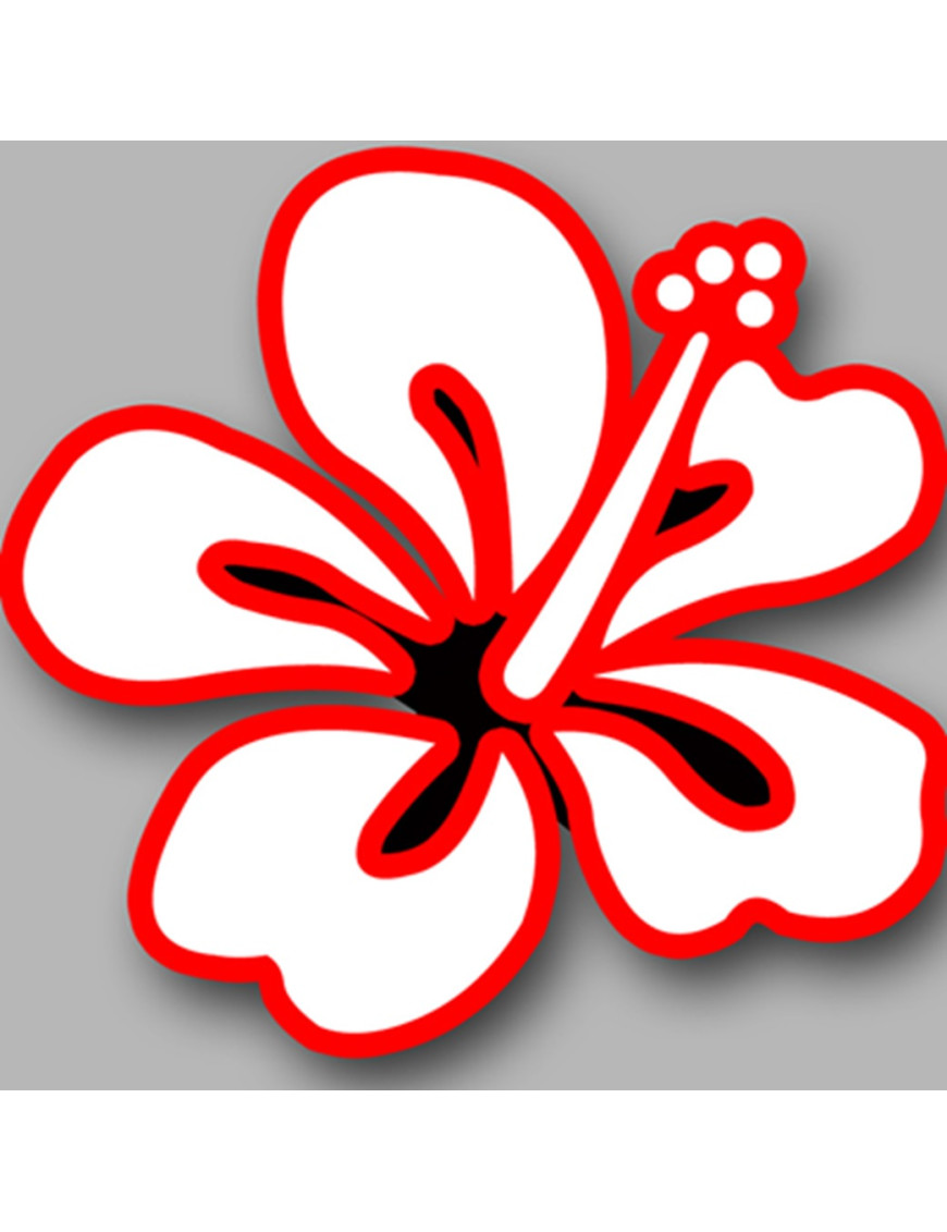 Repère fleur 6 - 10cm - Sticker/autocollant