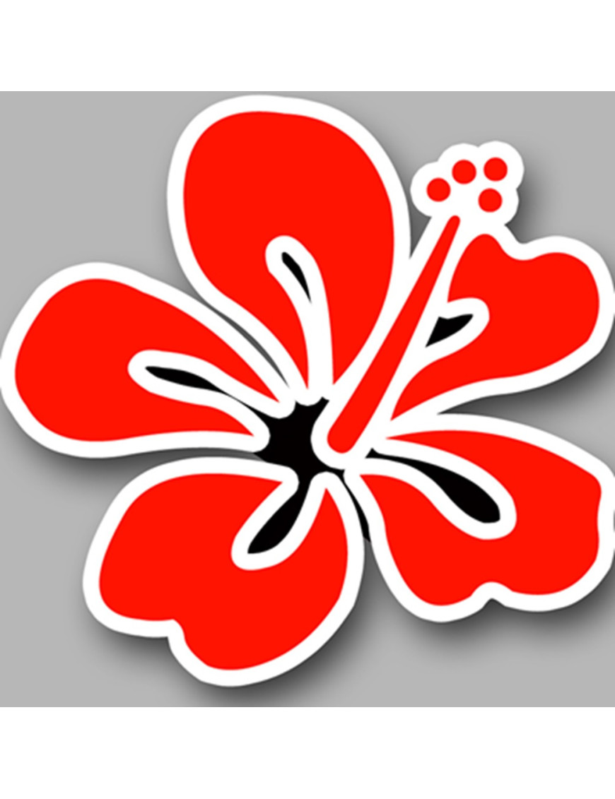 Repère fleur 7 - 10cm - Sticker/autocollant