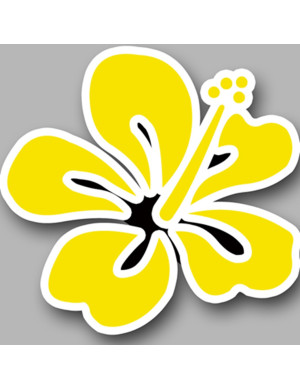 Repère fleur 8 - 10cm - Sticker/autocollant